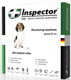 Обзор ошейника Инспектор от клещей для собак